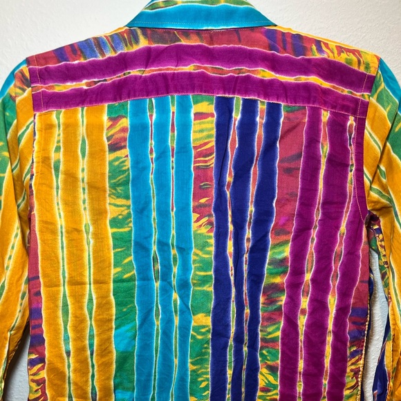 Lauren Ralph Lauren Petite PS Multi Color Women Shirt - Picture 12 of 16